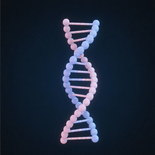 双螺旋模型示意图